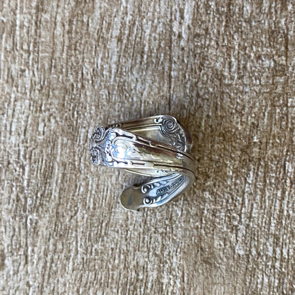 Alvin Sterling Prince Eugene Spoon Ring - Vintage - Picture 2 of 5
